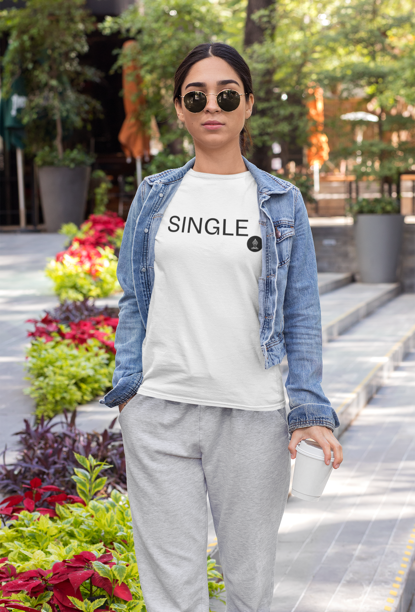 Single Yoga Trainer T-Shirt